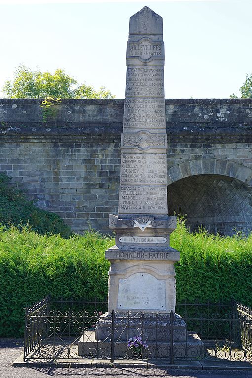 19th Century Wars Memorial Aillevillers #1