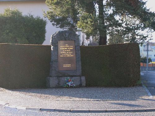 Monument Groupe Mobile de l'Alsace