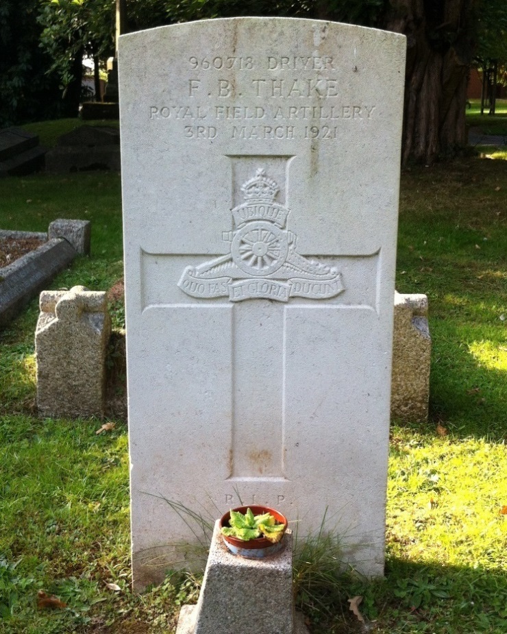 Oorlogsgraf van het Gemenebest St. Augustine of England Roman Catholic Churchyard