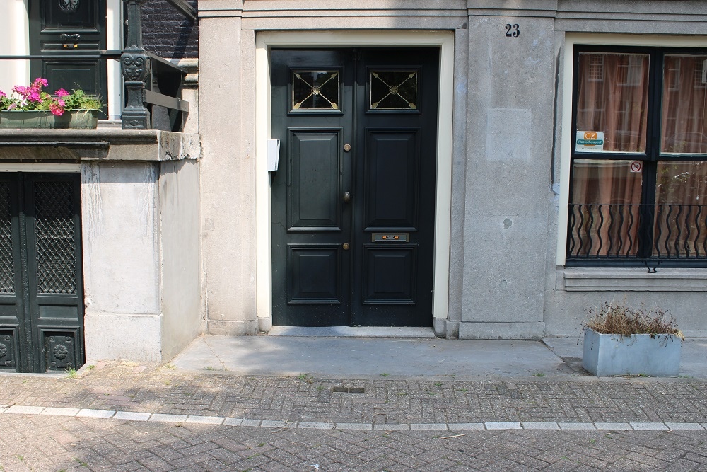 Stolpersteine Nieuwe Prinsengracht 23 #4