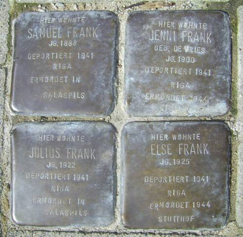 Stolpersteine Prollstraße 5 #1