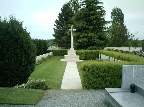 Oorlogsgraven van het Gemenebest Bthencourt #1