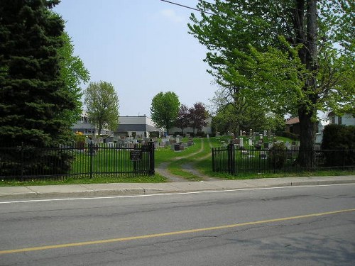 Oorlogsgraf van het Gemenebest Chteauguay United Church Cemetery
