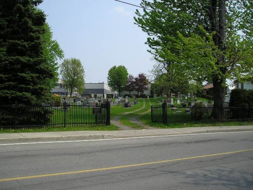 Oorlogsgraf van het Gemenebest Châteauguay United Church Cemetery #1