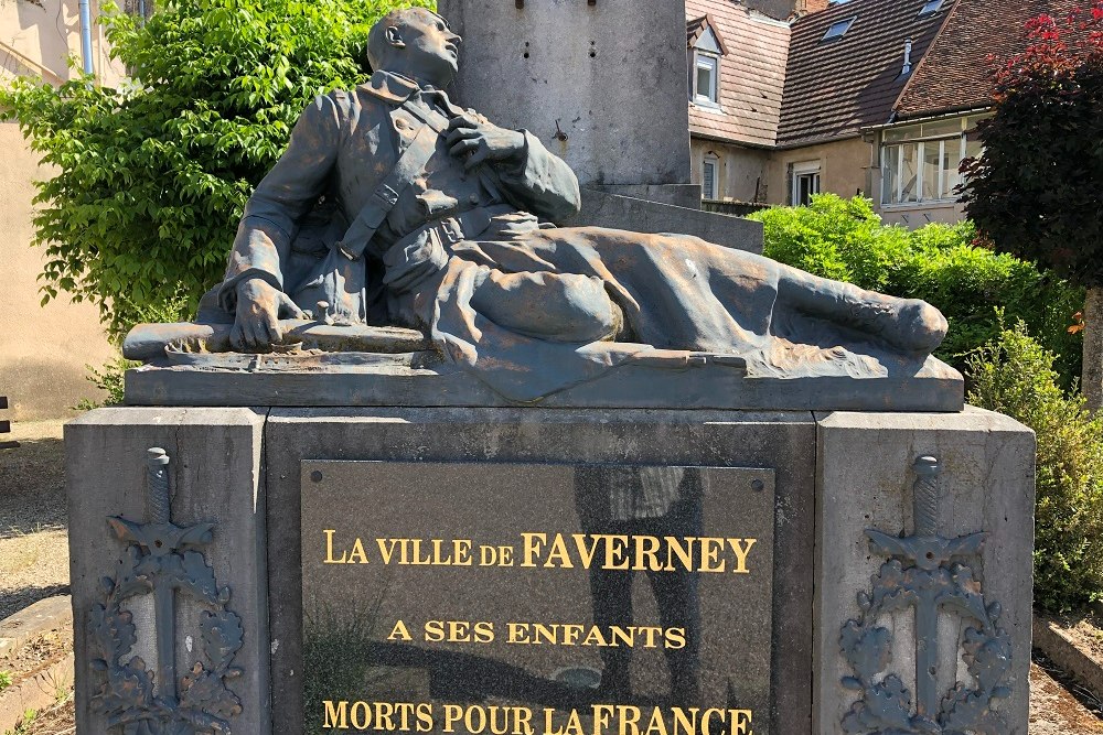 Oorlogsmonument Faverney