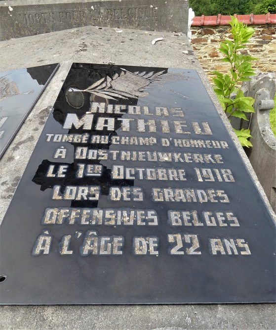 Belgische Oorlogsgraven Mouzaive #3