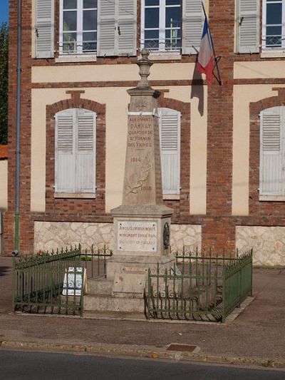 Oorlogsmonument Saint-Firmin-des-Vignes