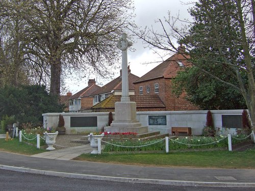 Oorlogsmonument Brough, Elloughton en Welton