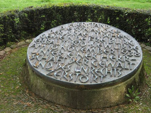 Memorial Destroyed Synagogue