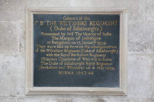 Memorials Second World War Salisbury Cathedral #2