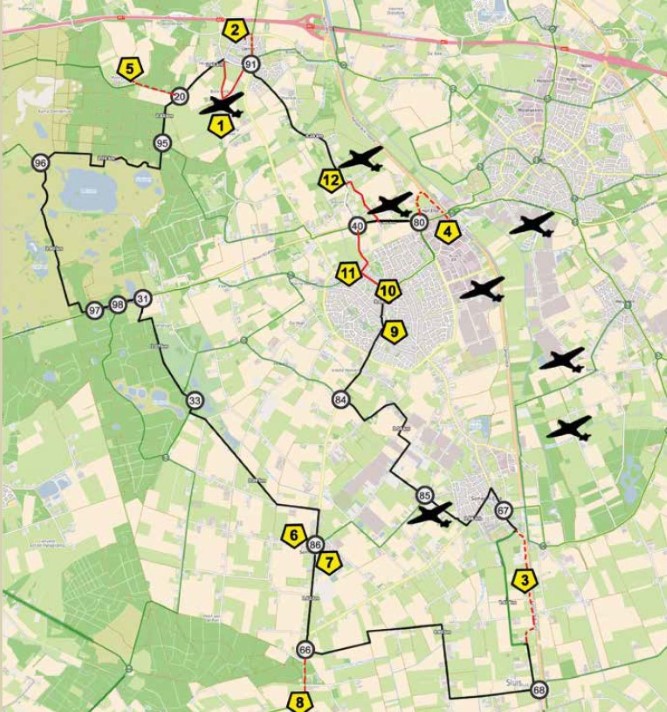 Fietsroute Death Valley De Peel - Het lot van de BJ-603 (#1) #2