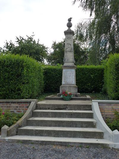 Oorlogsmonument Doumely-Bgny