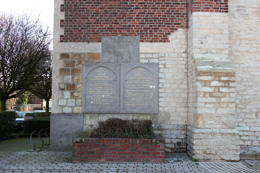 Oorlogsmonument Okegem #1