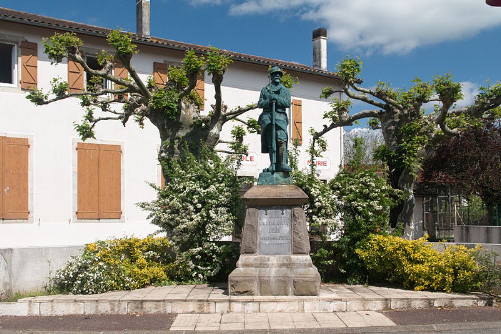 World War I Memorial Geüs-d'Oloron #1