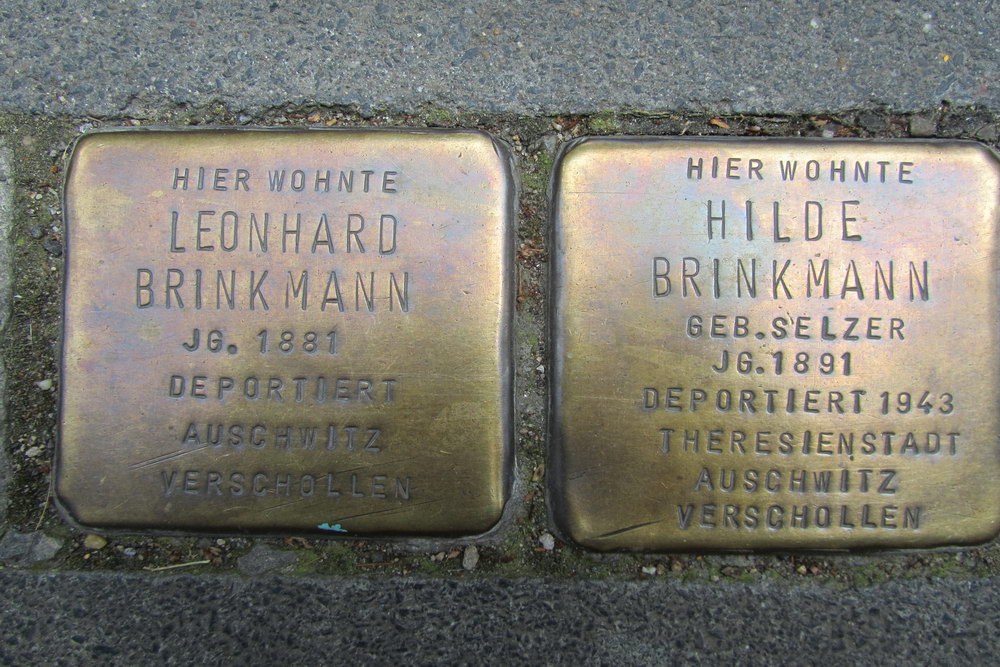 Stumbling Stones Moltkestraße 87 #1