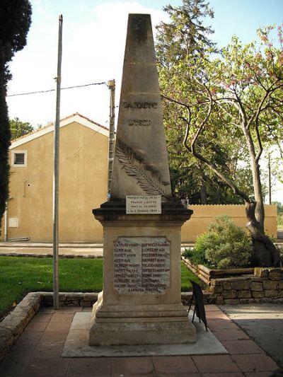 Oorlogsmonument Moulès #1