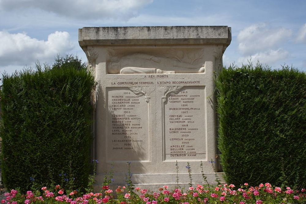 Oorlogsmonument Verneuil-l'tang