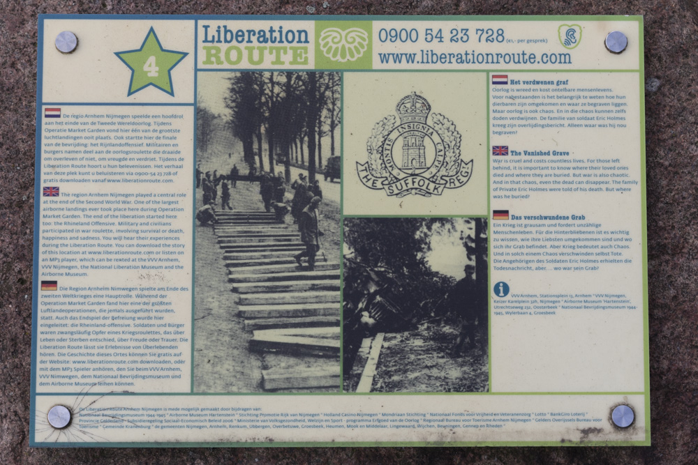 Liberation Route Marker 4 #2
