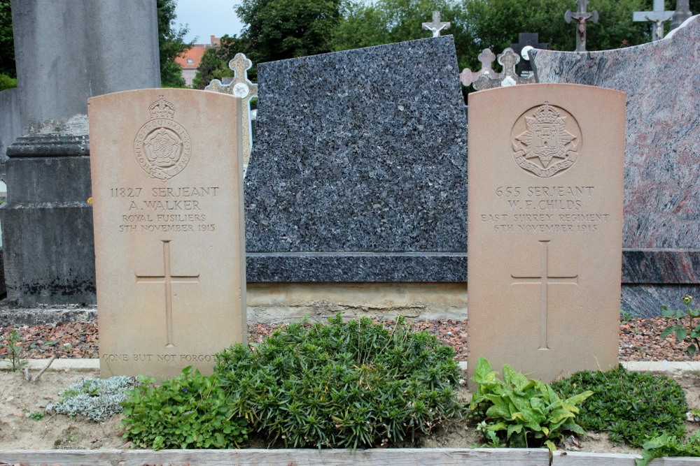 Commonwealth War Graves Steenvoorde #4