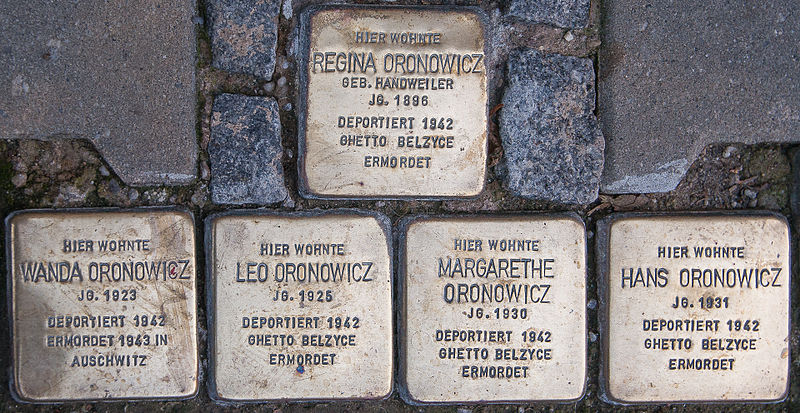 Stolpersteine Pauritzer Straße 27 #1