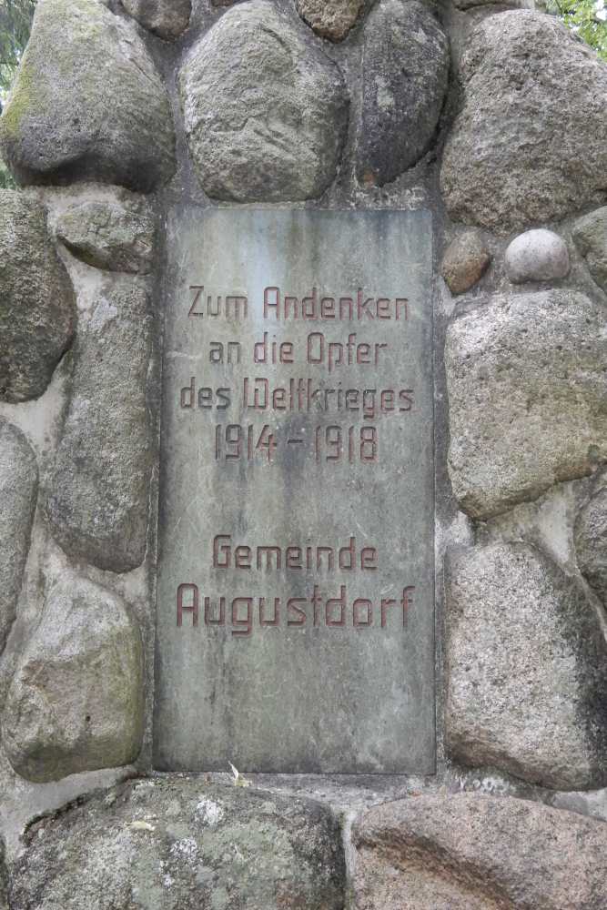 Monument Eerste Wereldoorlog Augustdorf #2
