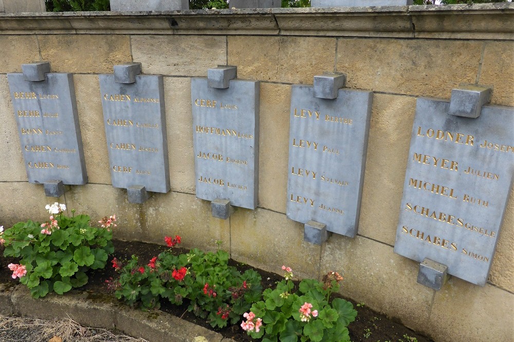 Memorial Israeli victims Municipal Cemetery Arlon #2