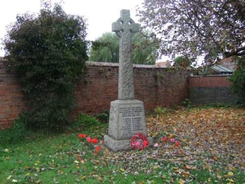 War Memorial East Stockwith and Walkerith #1