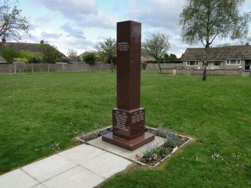 Oorlogsmonument Bradwell #1