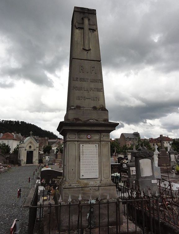 Monument Frans-Duitse Oorlog Raon-l'tape