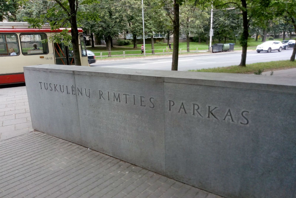 Herdenkingsplaats van het Tuskulnai Peace Park Vilnius #2