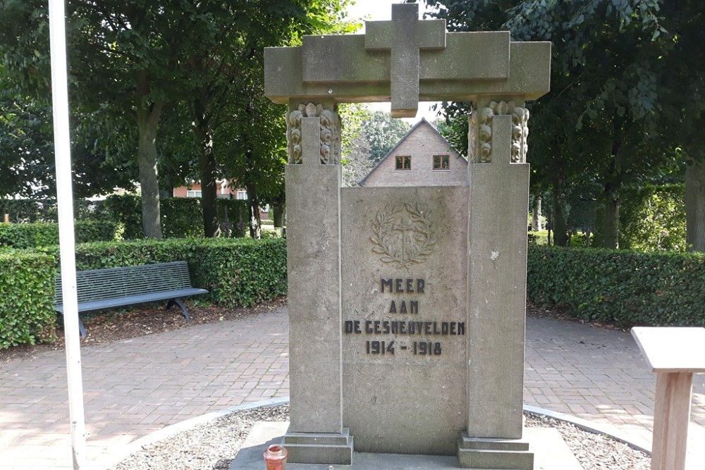 Oorlogsmonument Kerkhof Meer #3