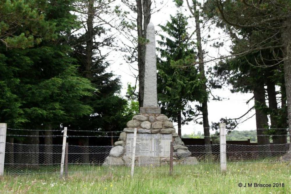 Oorlogsmonument Strathdearn #1