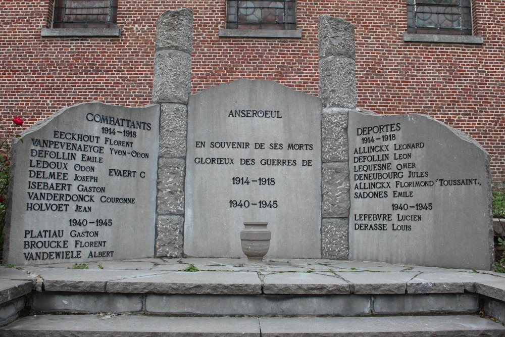 Oorlogsmonument Anseroeul #2