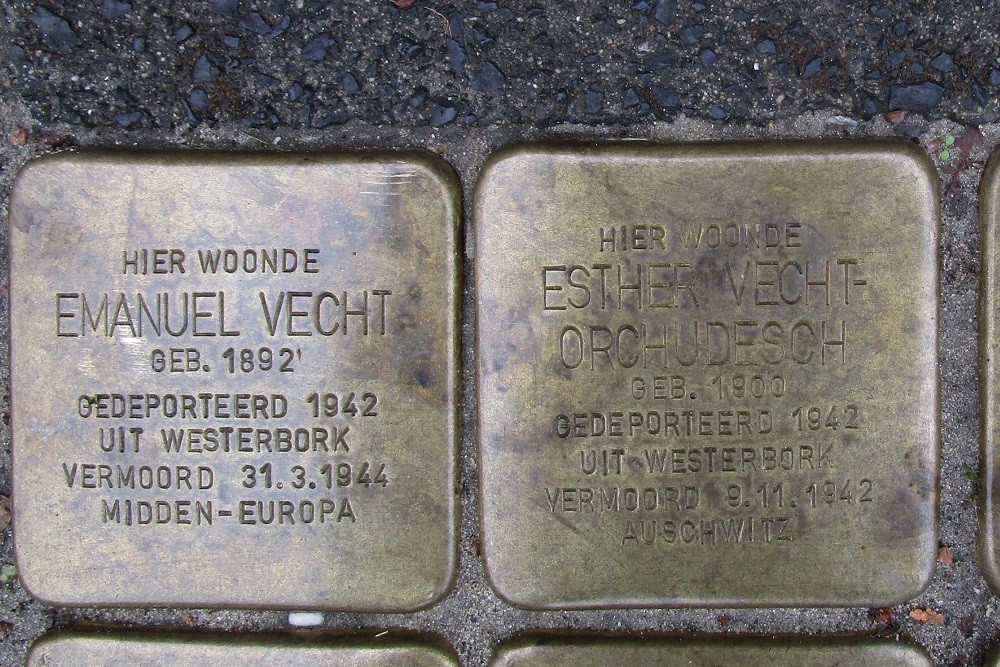 Stolpersteine Buitenrustplein 8 #2