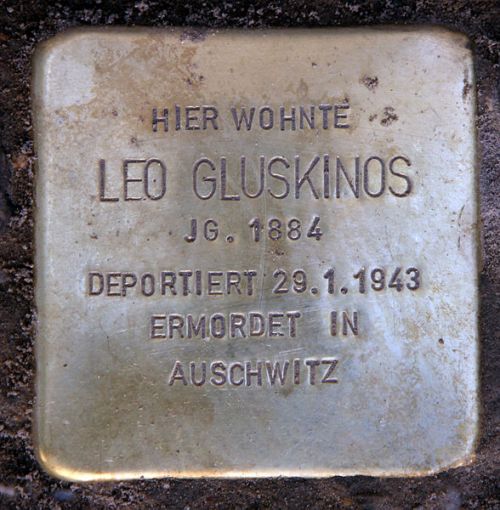 Stolpersteine Marburger Straße 16 #4