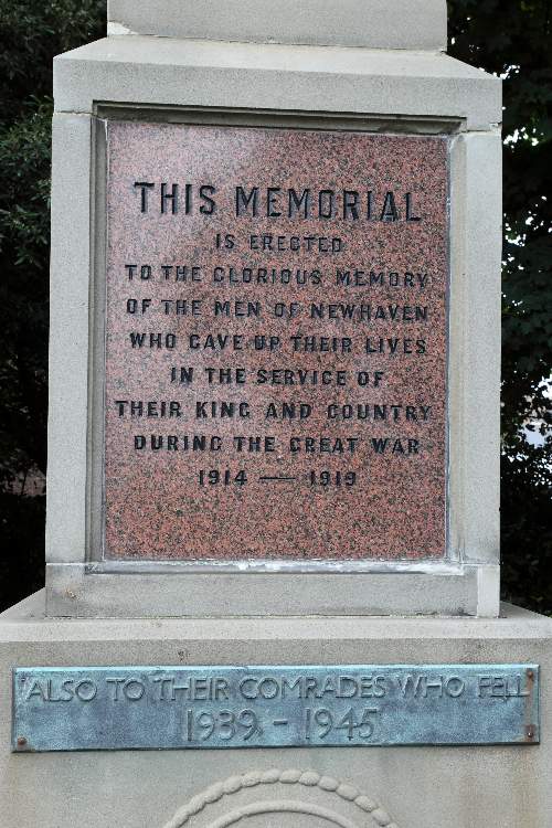 Oorlogsmonument Newhaven #2