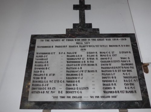 War Memorial Christ Church #1