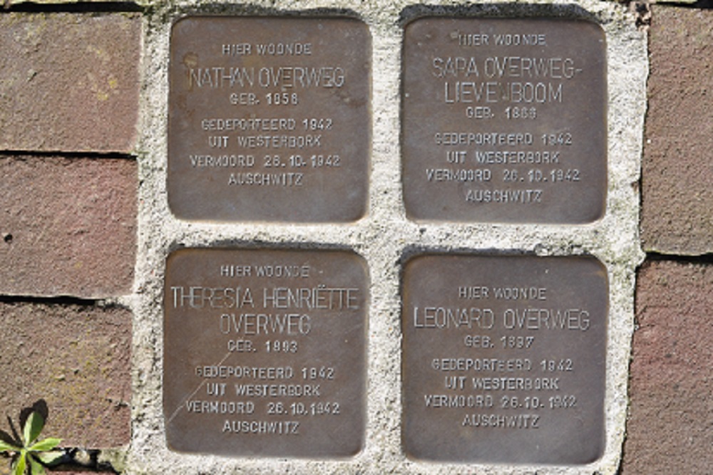 Stolpersteine Groningerstraat 10 #1