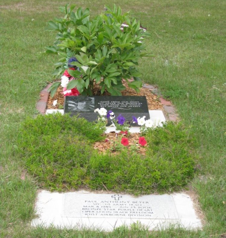 American War Grave Evergreen Cemetery #1