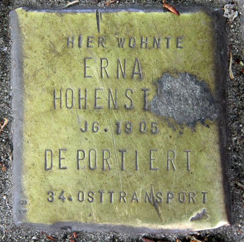 Stolpersteine Oranienstraße 206 #4