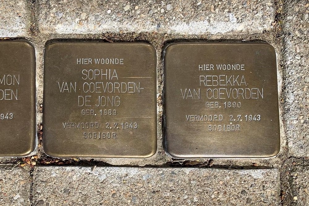 Stolpersteine Kerkstraat 49 (nu Kerkstraat 62) #2