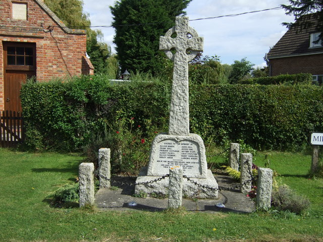 Oorlogsmonument Keysoe #1