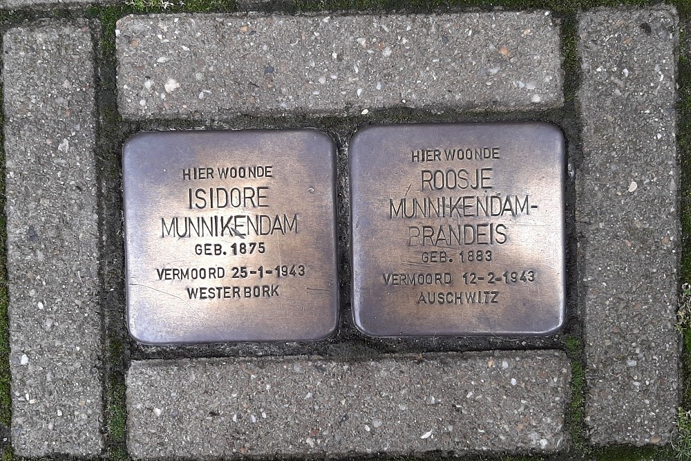 Stolpersteine Valckenierstraat 55 #1