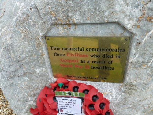 Memorial Civilian Casualties Gosport #2