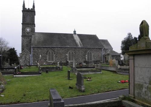 Oorlogsgraf van het Gemenebest St. Aidan Church of Ireland Churchyard #1