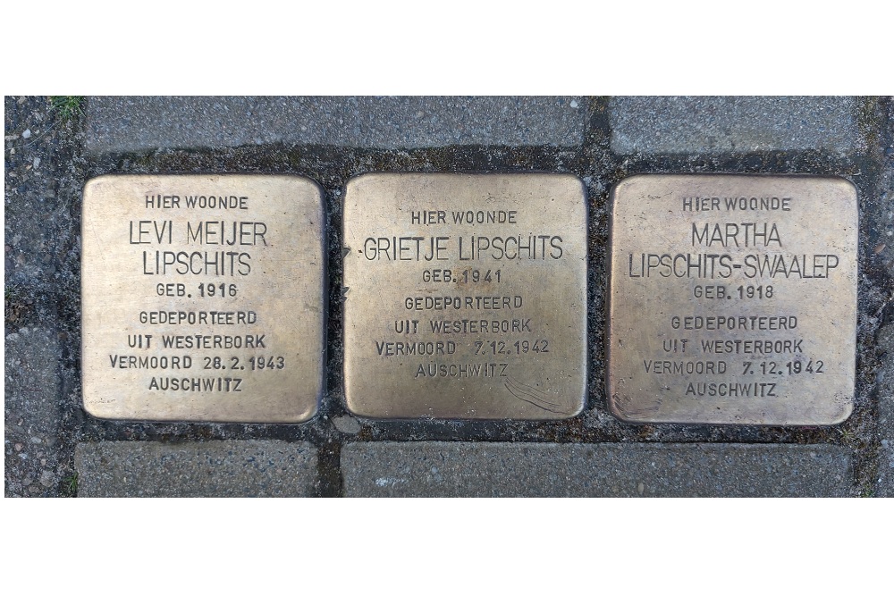 Stolpersteine Stationstraat 35a #1