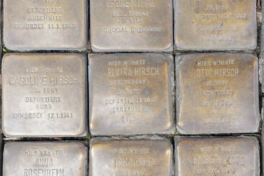 Stolpersteine Engerserstraße. 6 #4