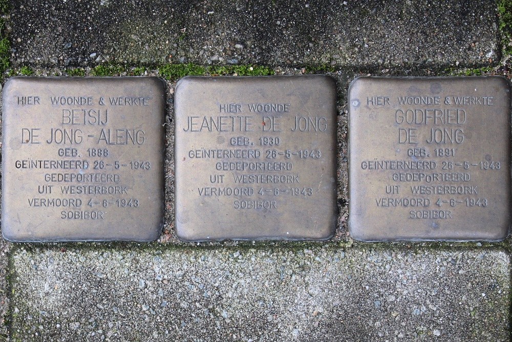 Stolpersteine Amsteldijk 96