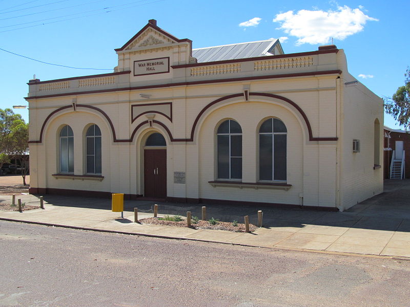 War Memorial Hall Goomalling