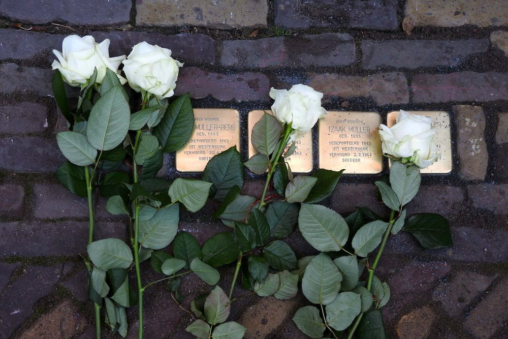 Stolpersteine Walstraat 77 (nu nr. 79) #4